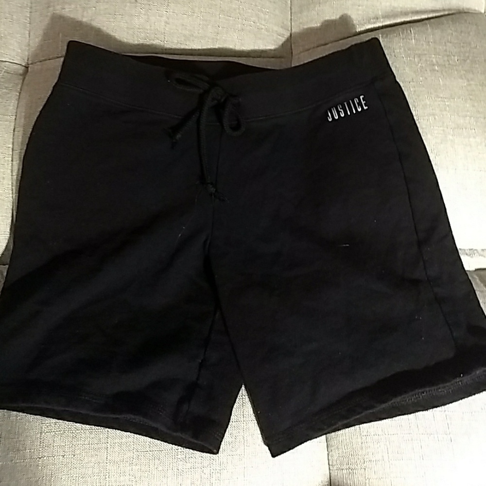 Knit, Bermuda, Shorts in Black